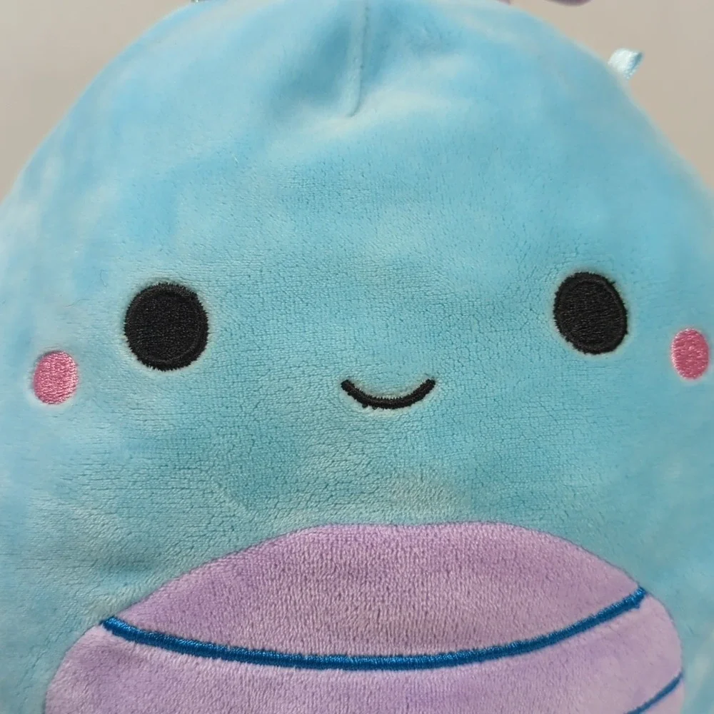 Squishmallow Heather Dragon Fly Summer‎ 2021 KellyToy Toy Soft Tail Dragonfly